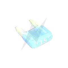 FUSIVEL MINI LAMINA 15 AMPERES (20 PECAS