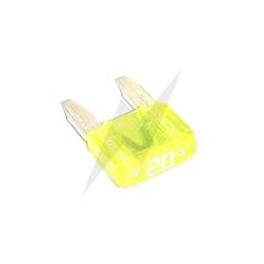FUSIVEL MINI LAMINA 20 AMPERES (20 PECAS