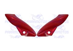 CARENAGEM LATERAL FAROL CB 300R 13 VERMELHO PIMENT