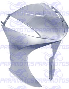 BICO FRONTAL BIZ 125 ES 15 PRATA JAPY METALICO
