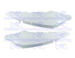 TAMPA LATERAL BIZ 125 16 BRANCO PEROLIZADO
