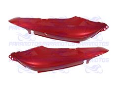 TAMPA LATERAL BIZ 125 ES/EX 13 VERMELHO PIMENTA