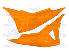 TAMPA LATERAL BROS 160 18>19 LARANJA CANOA