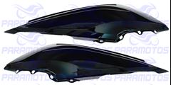 TAMPA LATERAL BIZ 125 18 PRETO BASALTO PEROLIZADO