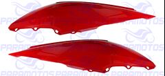 TAMPA LATERAL (PAR) VERMELHO BIZ 110
