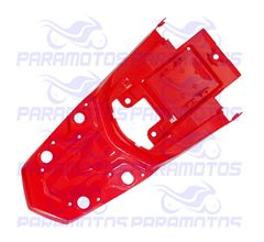 PARALAMA TRASEIRO BROS 160 16>19 VERMELHO FIGHTING