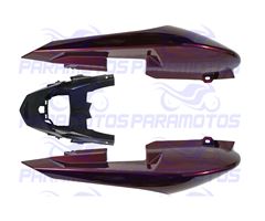 RABETA COMPLETA FAZER 150 16>18 VERMELHO (ROXO)